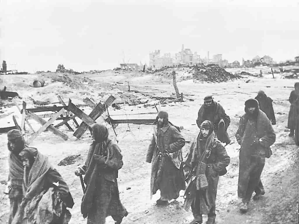 Tyske krigsfanger ved Stalingrad