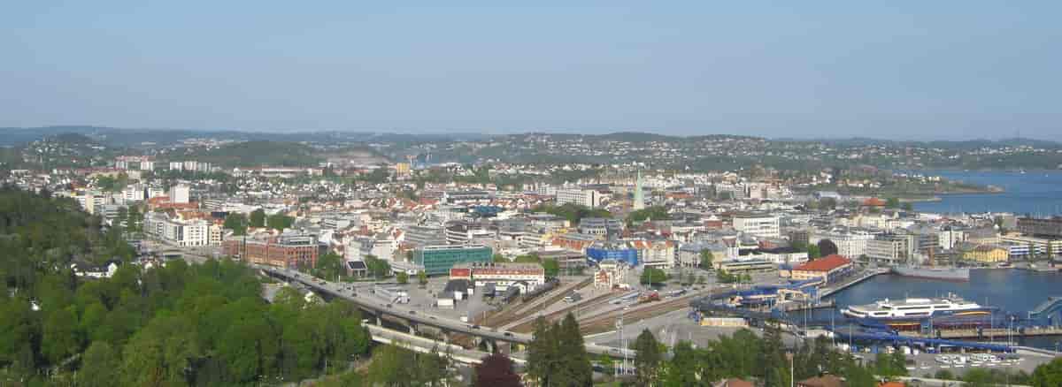 Kristiansand panorama