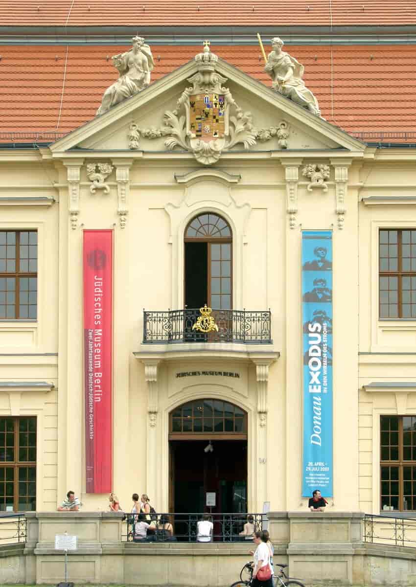 Indgang til Jüdisches Museum Berlin. Foto fra 2007.