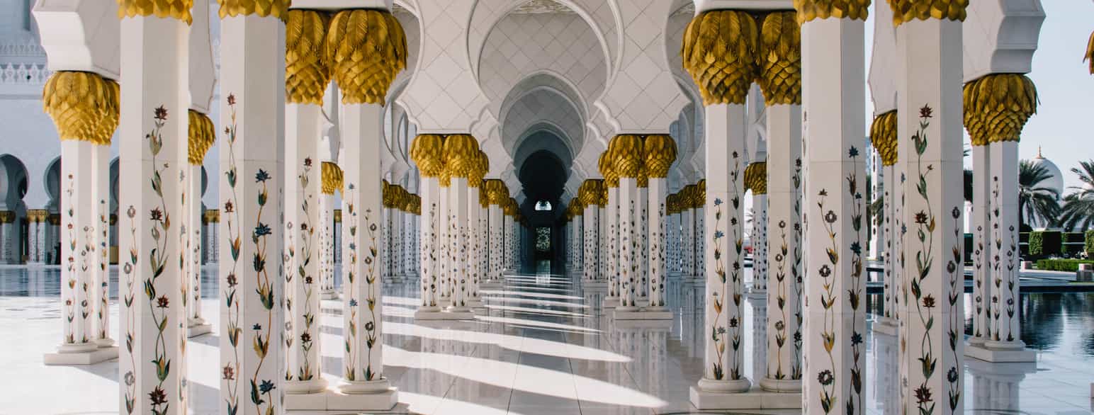 Sheikh Zayed moskéen, Abu Dhabi, De Forenede Arabiske Emirater