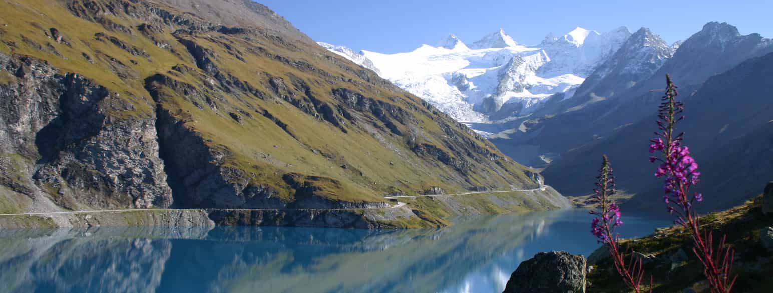 Lac de Moiry i kantonen Valais