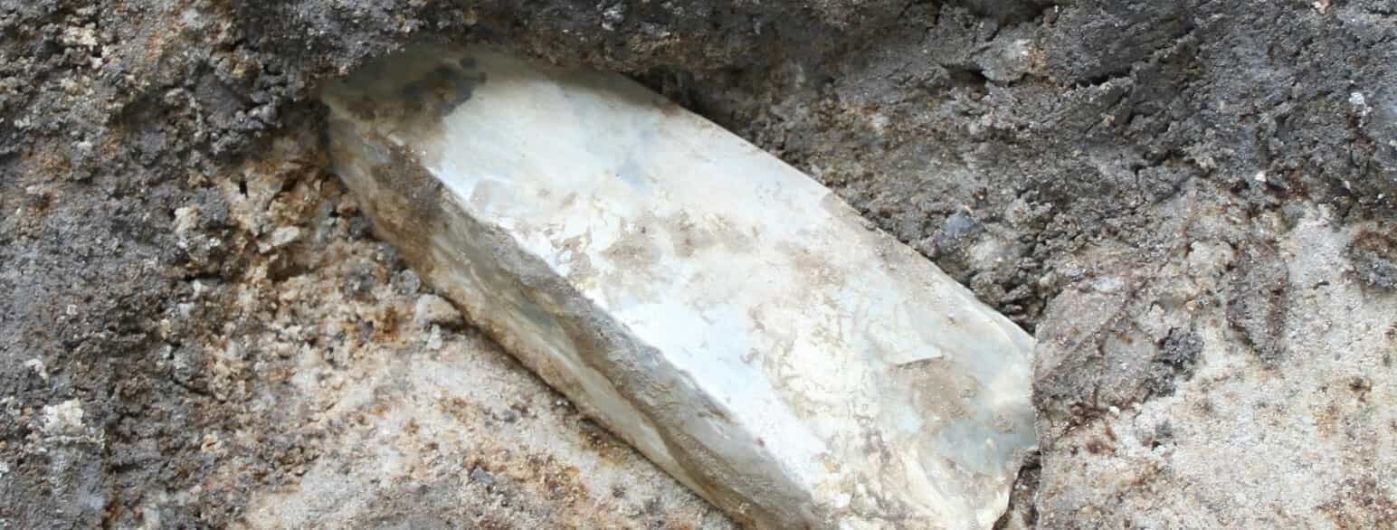 Økse fra yngre stenalder fundet på Kongens Nytorv