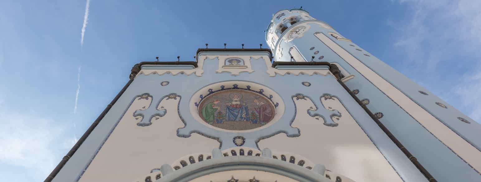 Den Blå Kirke i Bratislava