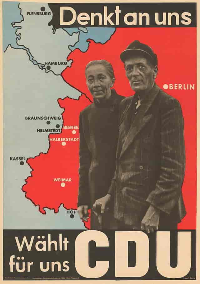 CDU-valgplakat fra 1953