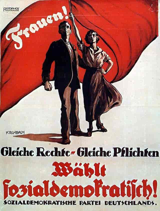SPD-valgplakat fra 1919