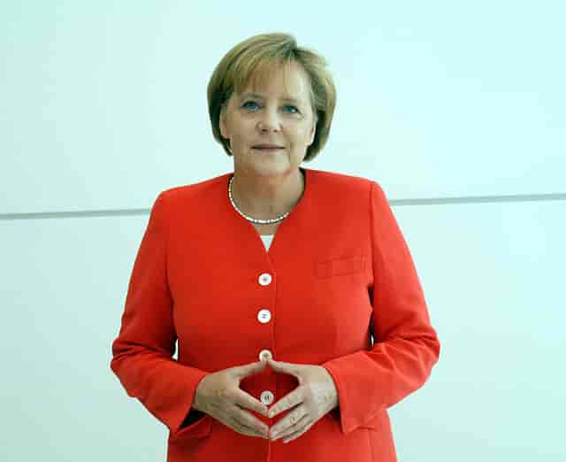 Angela Merkel i 2010