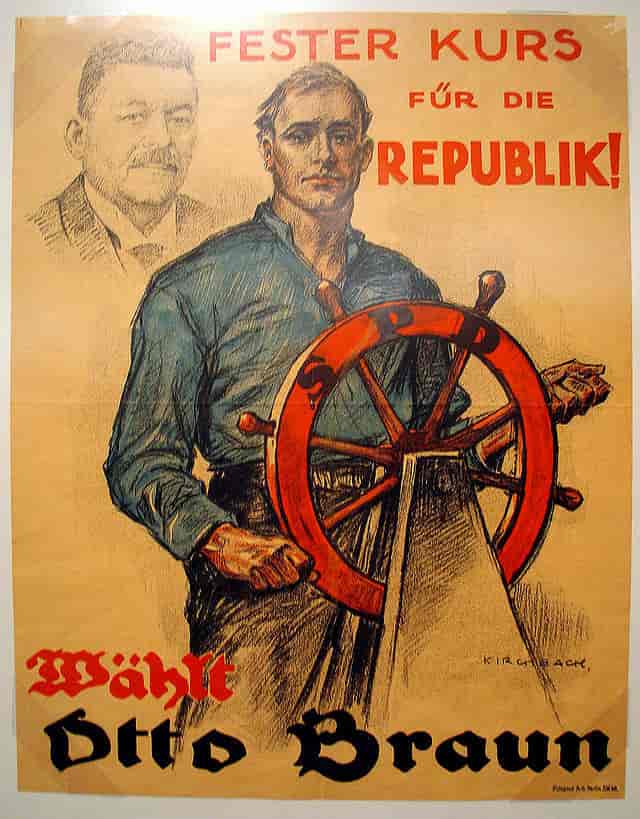 SPD-valgplakat fra 1924