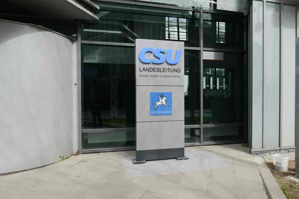 CSU's hovedkvarter i München - Franz Josef Strauss Haus