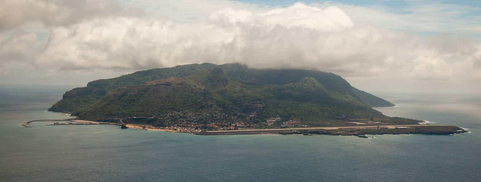 Den vulkanske ø Annobón, som tilhører Ækvatorialguinea