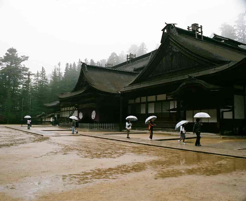 Kongobuji, Koyabjerget, hovedtempel for shingon-buddhismen.