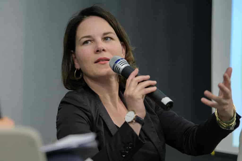 Annalena Baerbock, den ene af  De Grønnes forpersoner og udenrigsminister i Olaf Scholz' regering