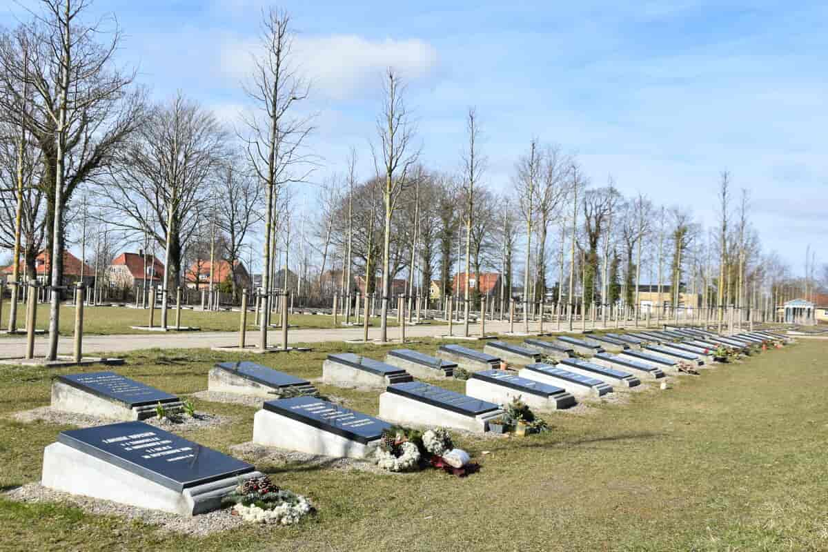 Brødremenighedens kirkegård, Gudsageren, i Christiansfeld.