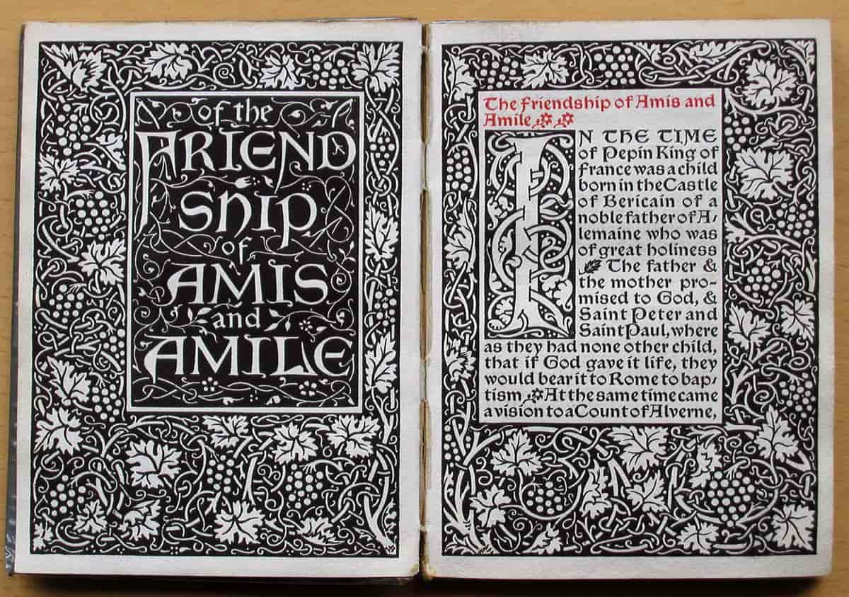On the Friendship of Amis and Amile (1894)