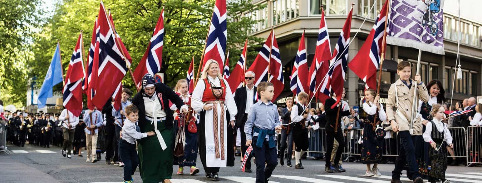 Optog i Oslo i anledning af Norges grundlovsdag 17. maj.