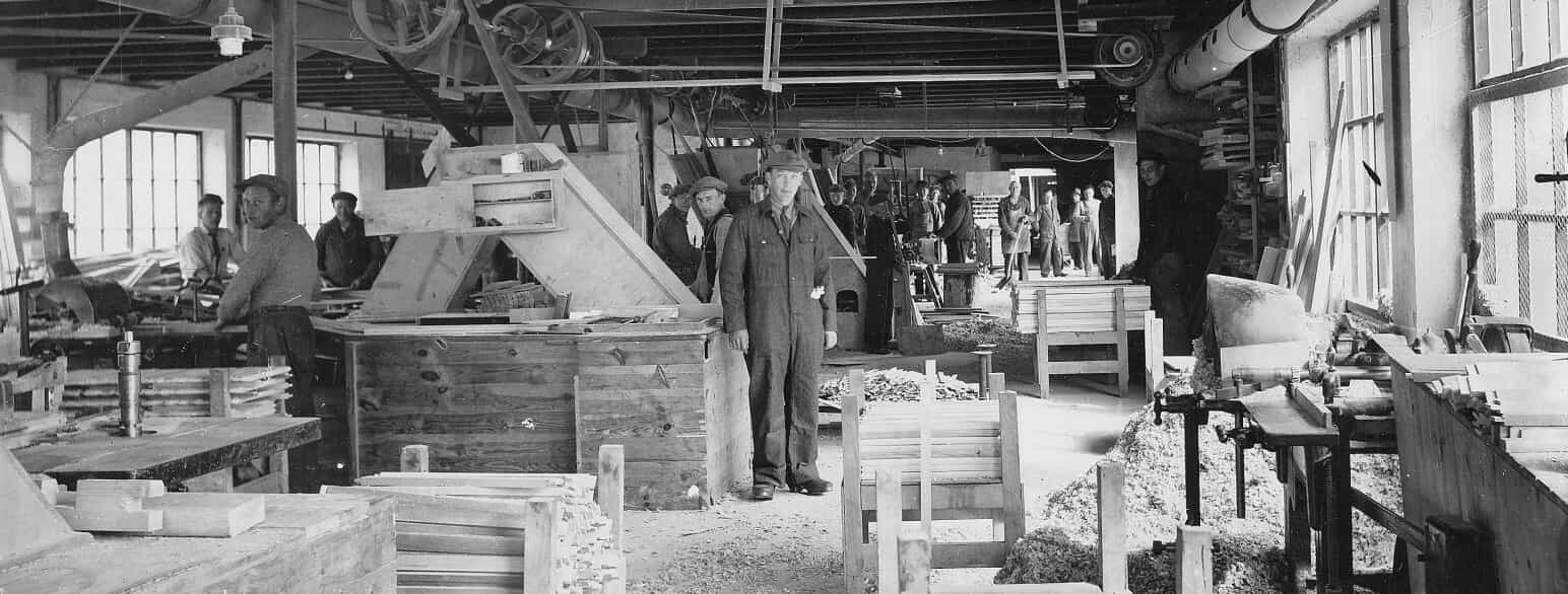 Hou Møbelfabrik fra sidst i 1940'erne