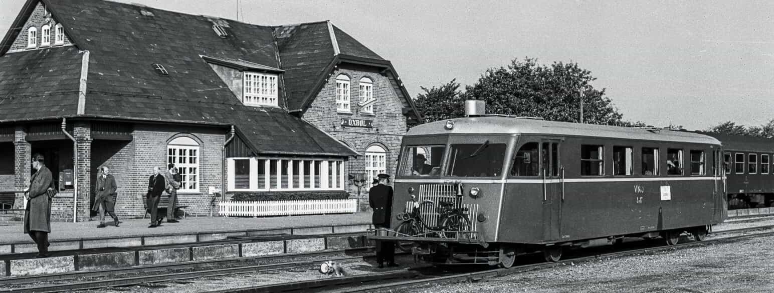 Oksbøl Station i 1970