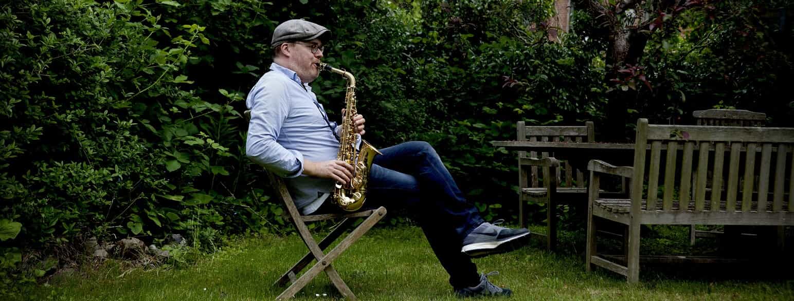 Saxofonisten Benjamin Koppel, 2016.