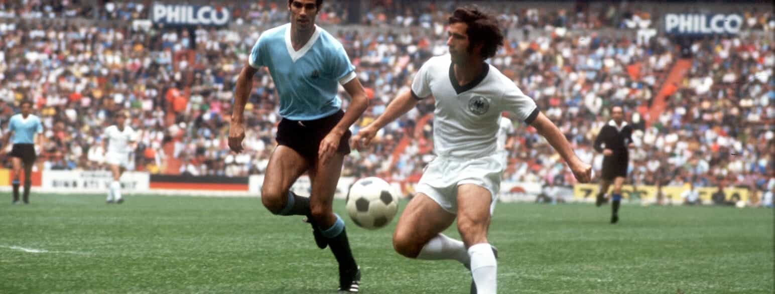 Gerd Müller under VM i fodbold i 1970