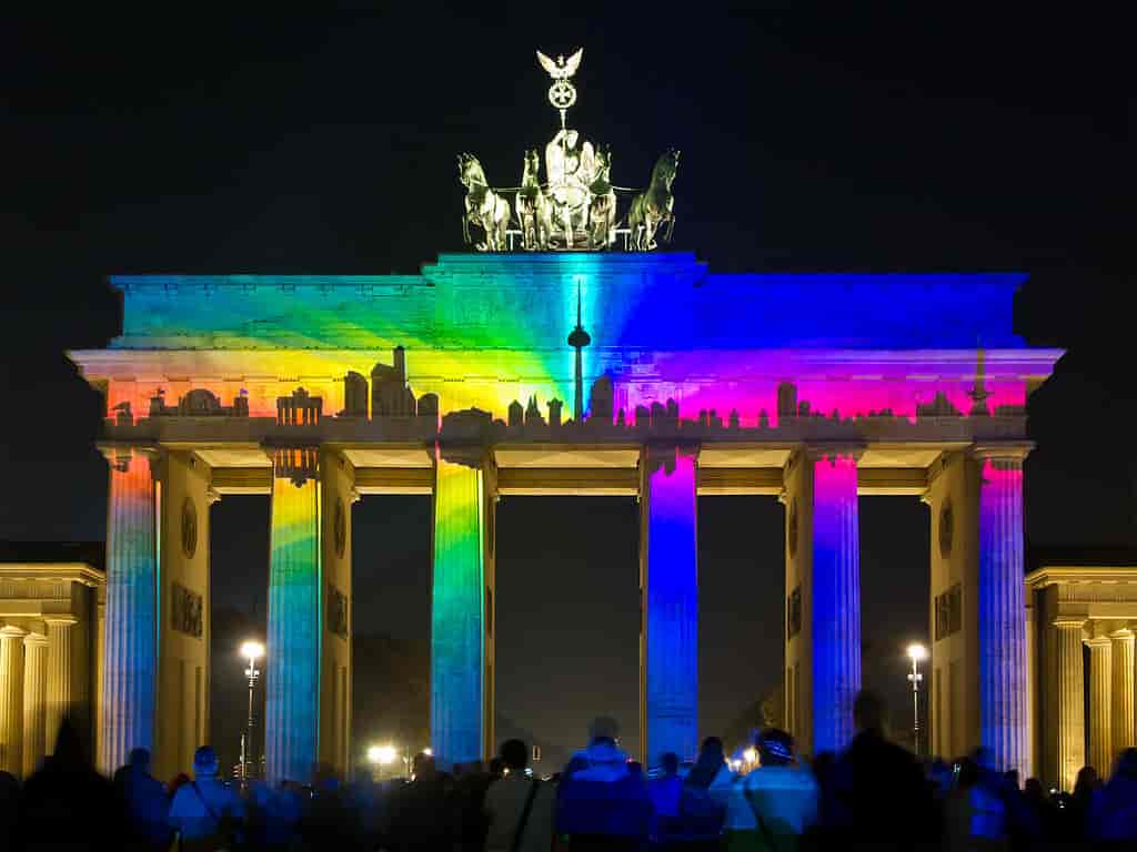 Brandenburger Tor, Berlin: Festival of Lights, 2013