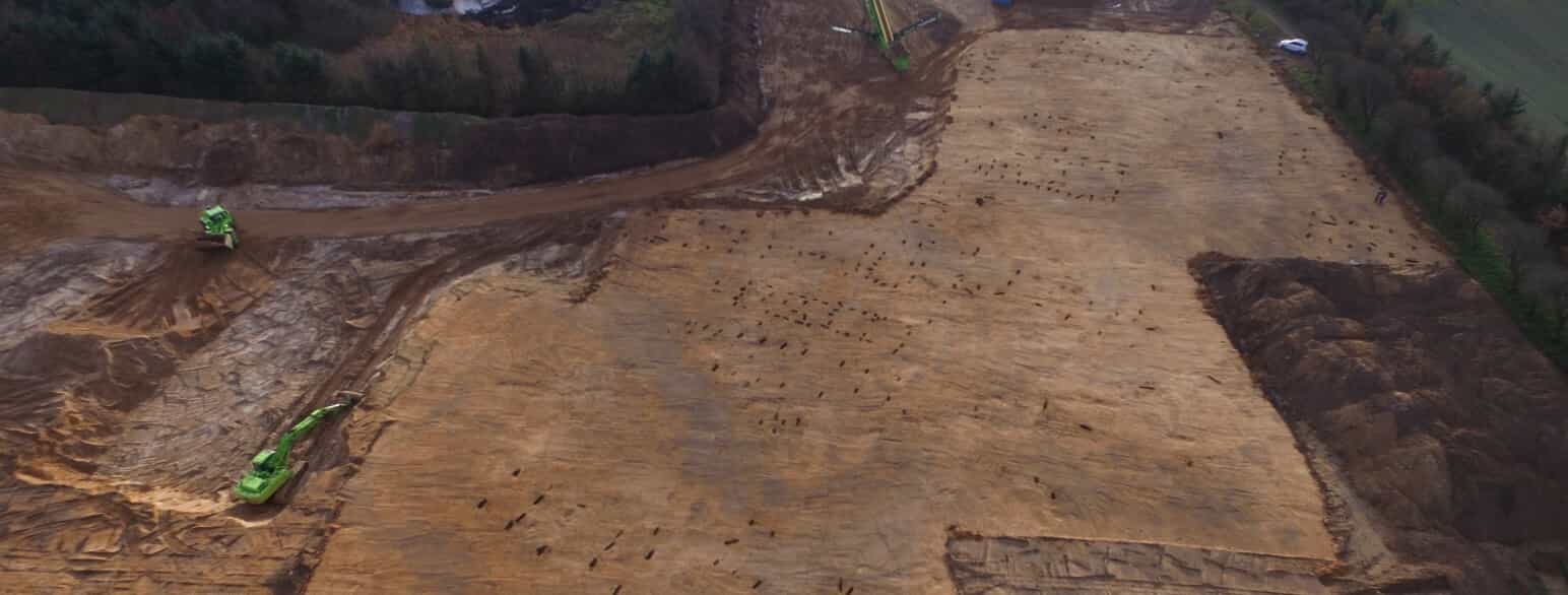 Den udgravede lokalitet Bavnehøj ved Gejsing fra tidlig middelalder