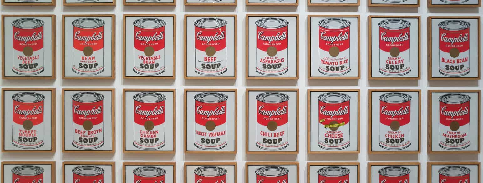 Andy Warhol: Cambell's Soup Cans (1962)