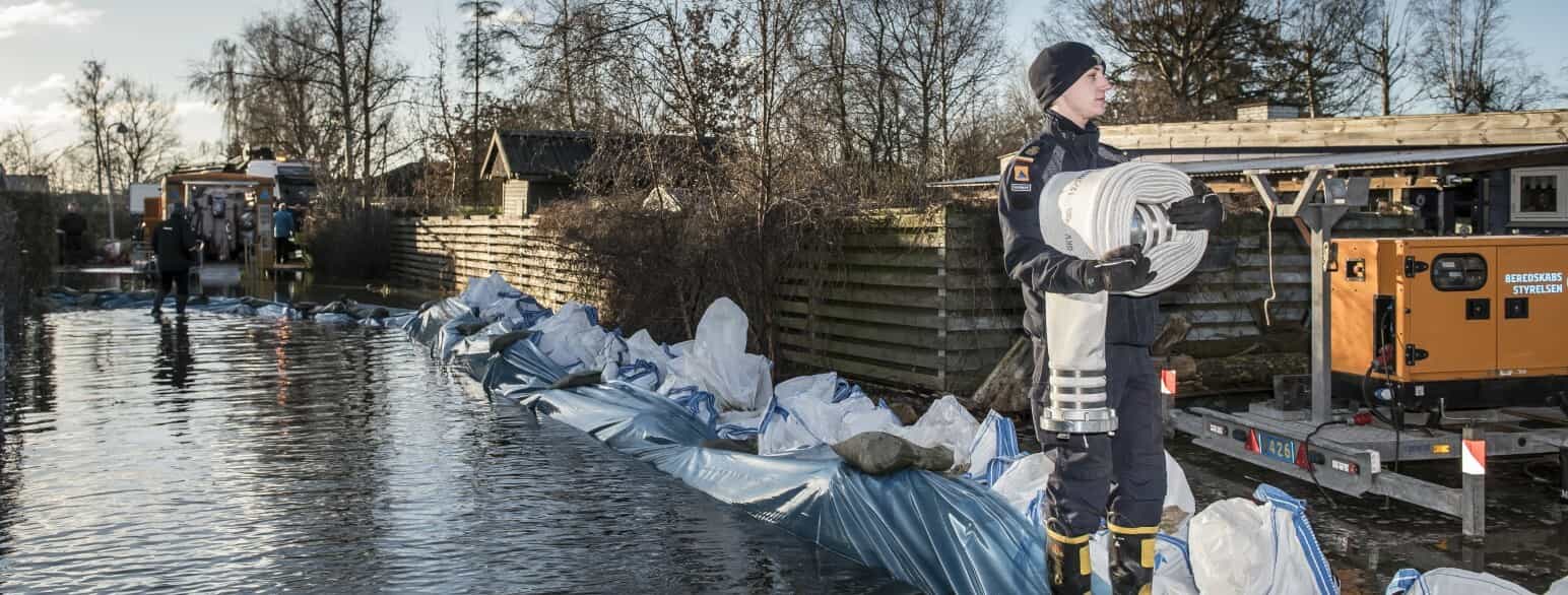 I 2018 forårsagede stigende vandstand ved Nordmark stormflod