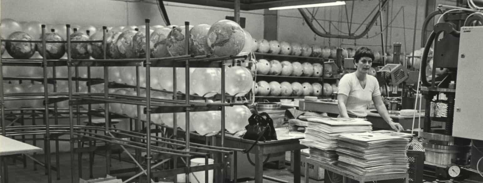Globusfabrikken Scan-Globe A/S lå fra 1973 i Havdrup