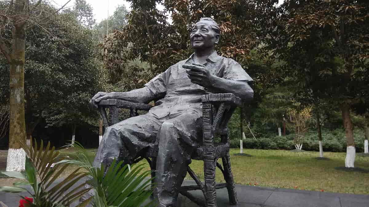 Statue af Deng Xiaoping rejst i hans fødeby, Guang’an