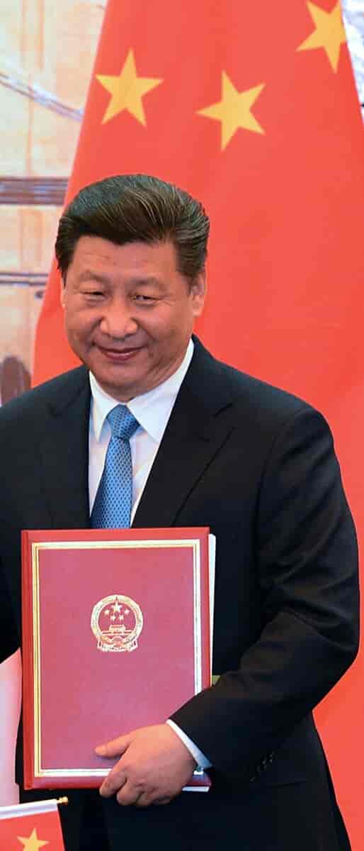 KKP's leder siden 2012, Xi Jinping. Billedet er fra 2015