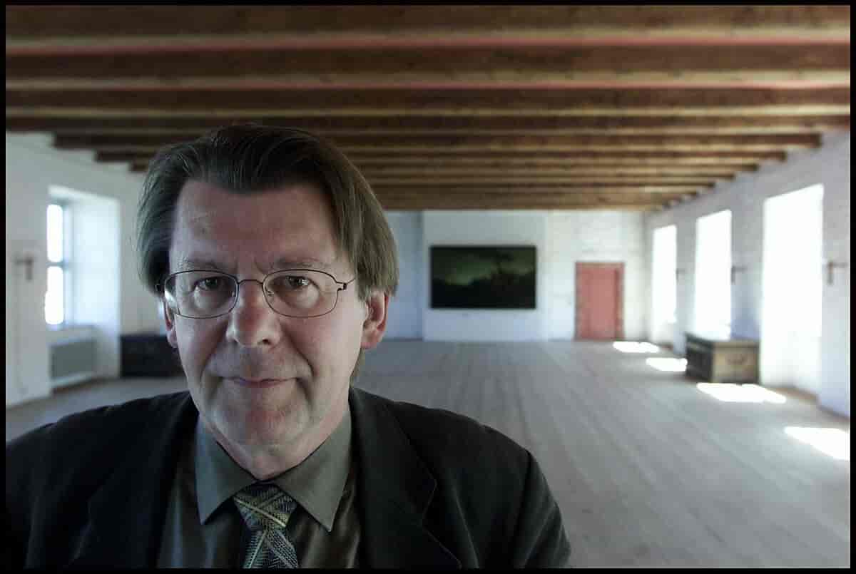 Thorkild Kjærgaard i 2011 da han var museumsdirektør på Sønderborg slot. 
