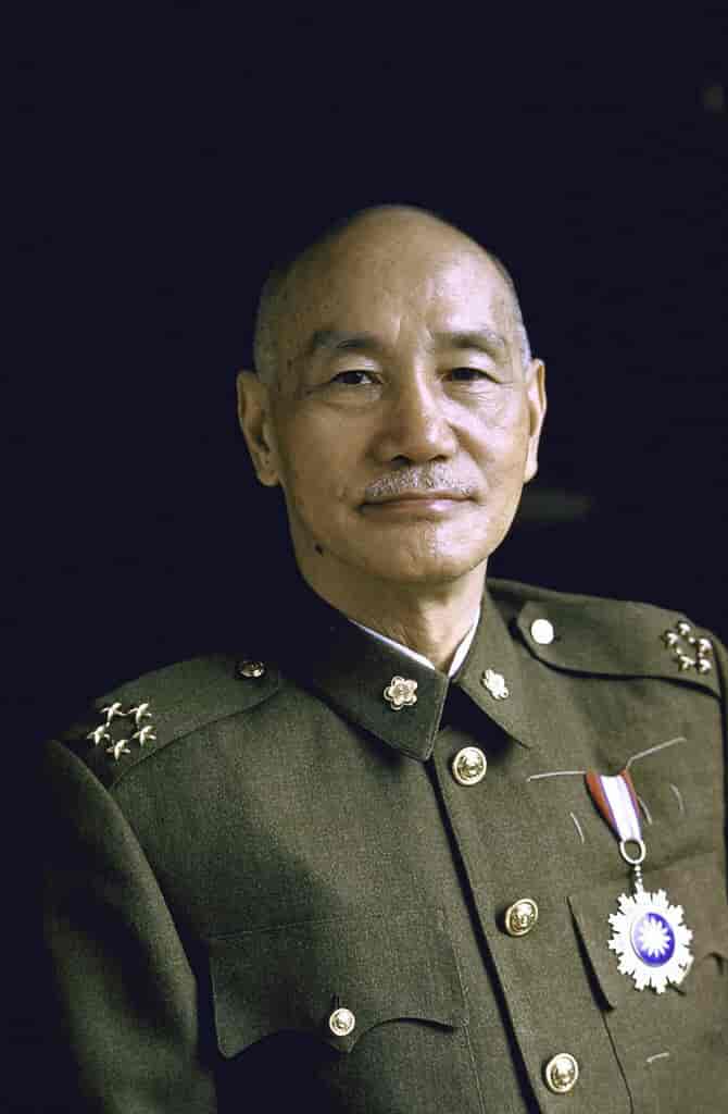 Chiang Kai-Shek i 1957