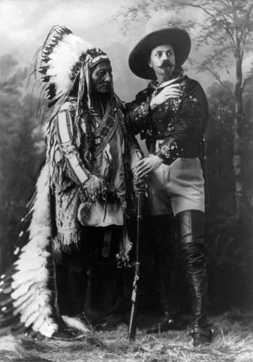 Sitting Bull og Buffalo Bill