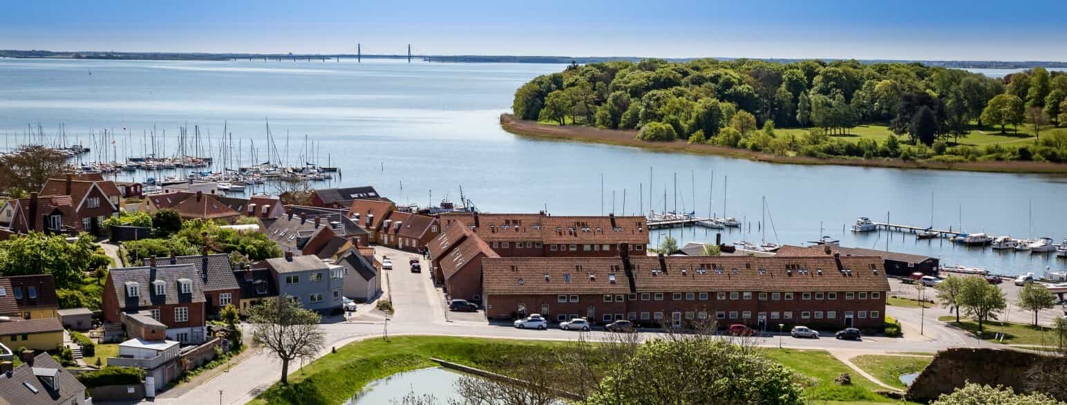 Lystbåde i Vordingborg Nordhavn og Storstrømmen