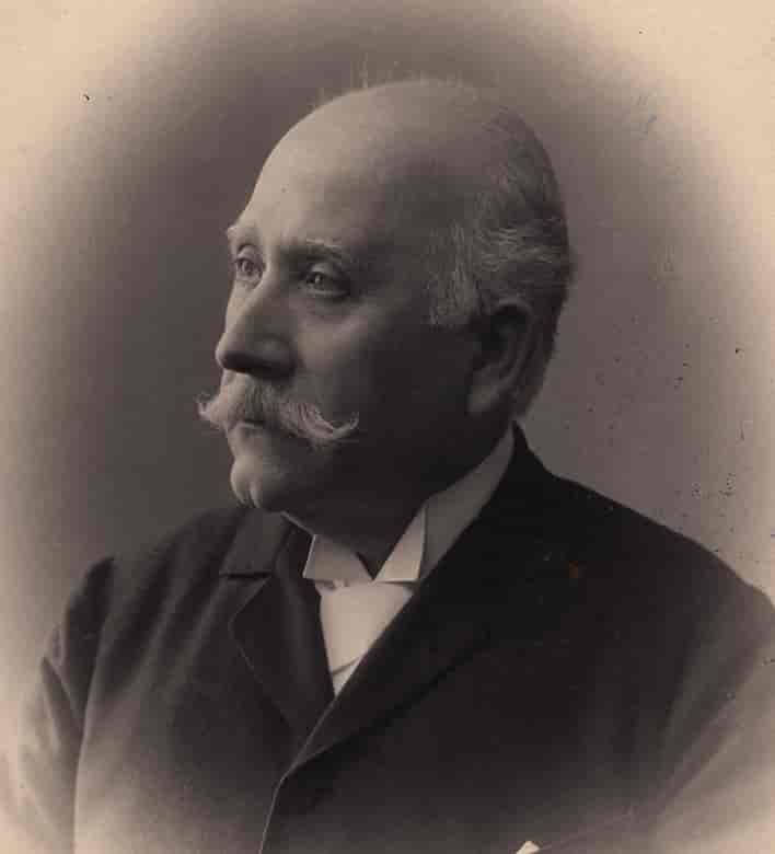 Portræt af Luigi Capuana taget før 1915
