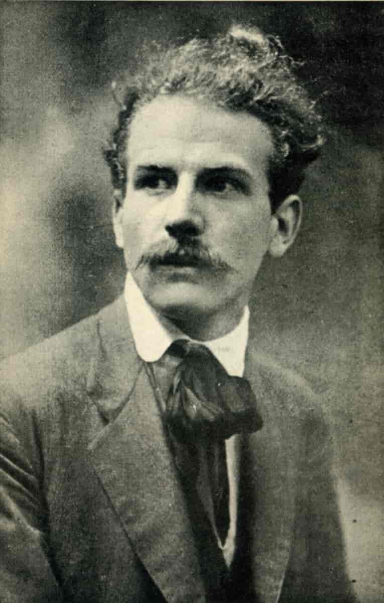 Portræt af Scipio Slataper, senest 1915