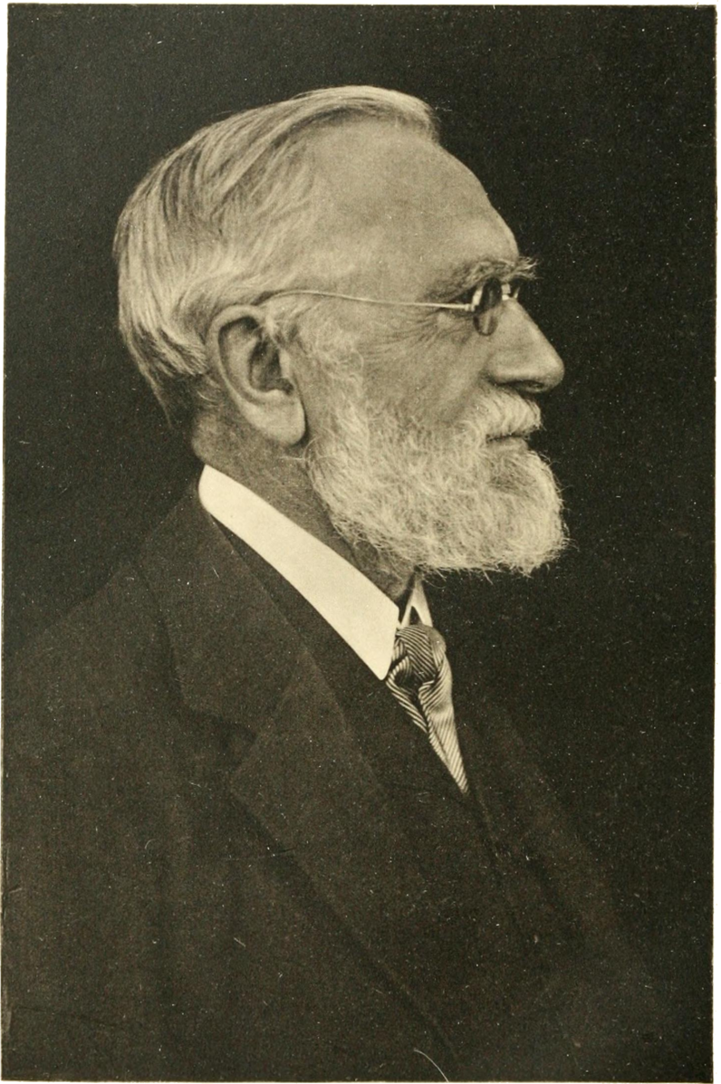 Portræt af August Leskien, taget før 1913.