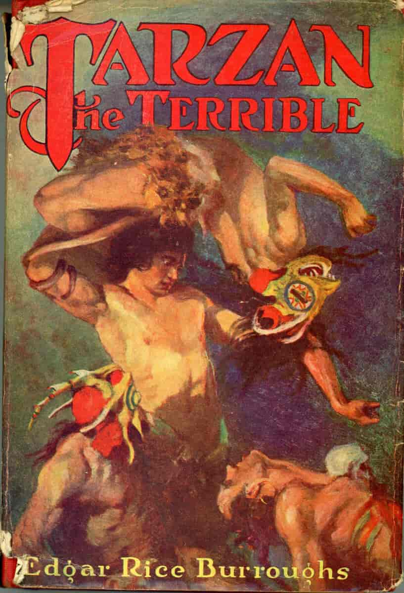 "Tarzan the Terrible", 1921, førsteudgave.