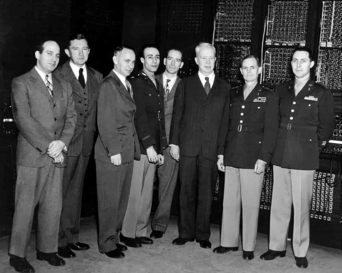 Designere og operatører af ENIAC-computeren
