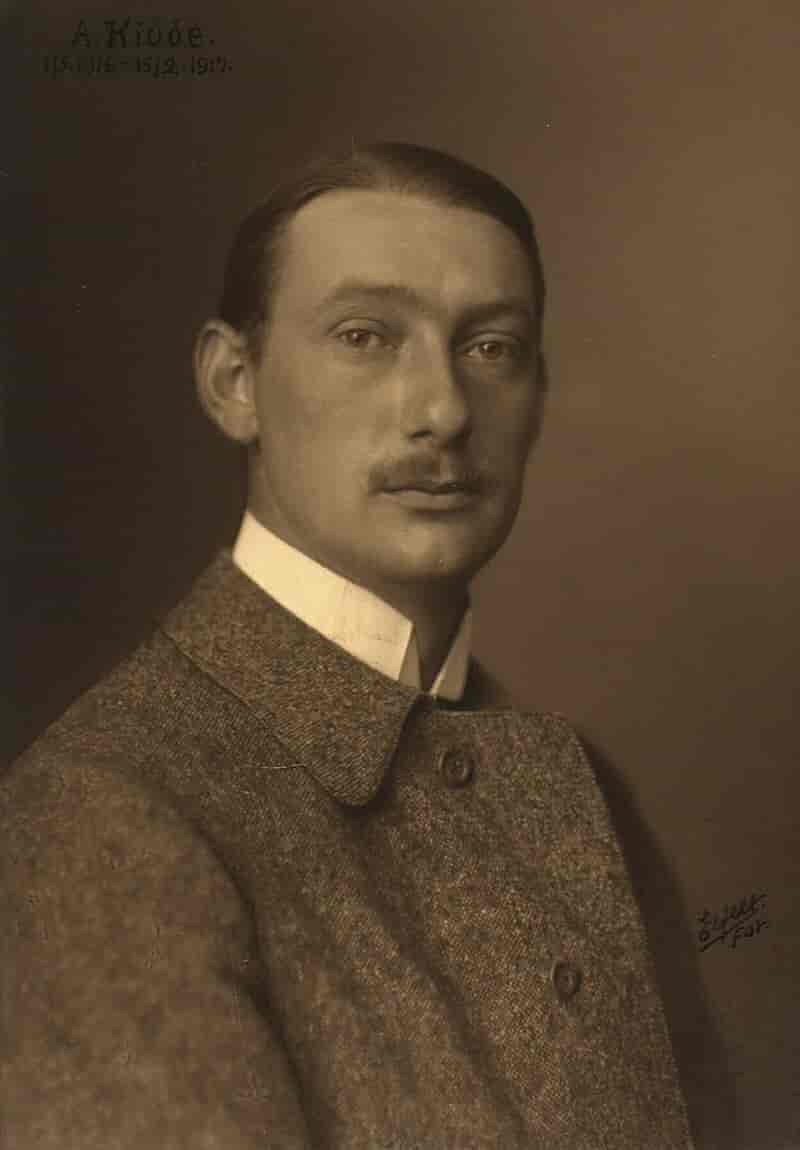 Portræt af Aage Kidde, ca. 1915
