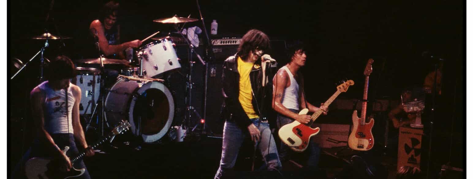 Ramones spiller i Odd Fellow Palæet 1.9.1980