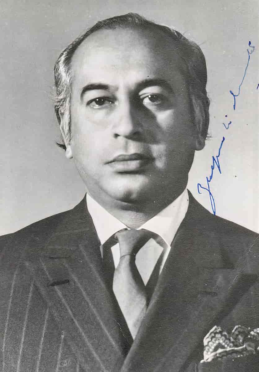 Zulfikar Ali Bhutto, cirka 1971.