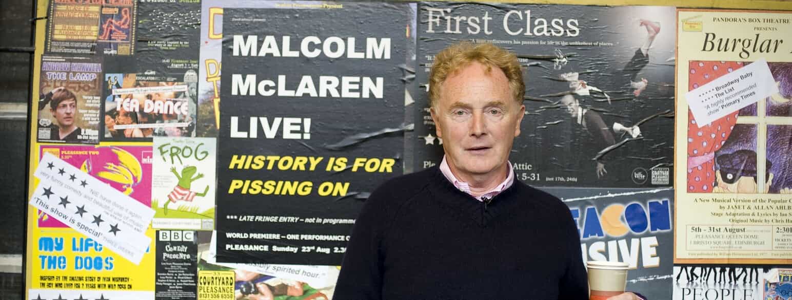 Malcolm McLaren i 2009