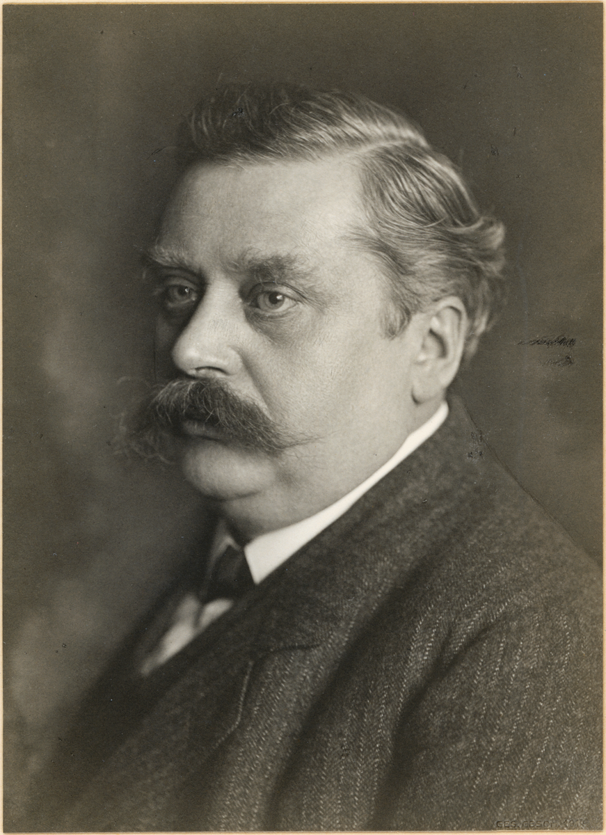 Portræt af Alfred Werner, ca. 1914
