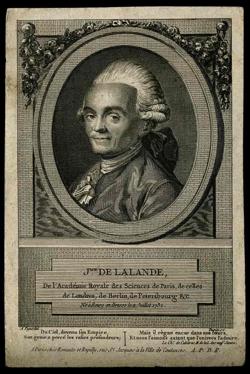 Joseph Jérome de Lalande.
