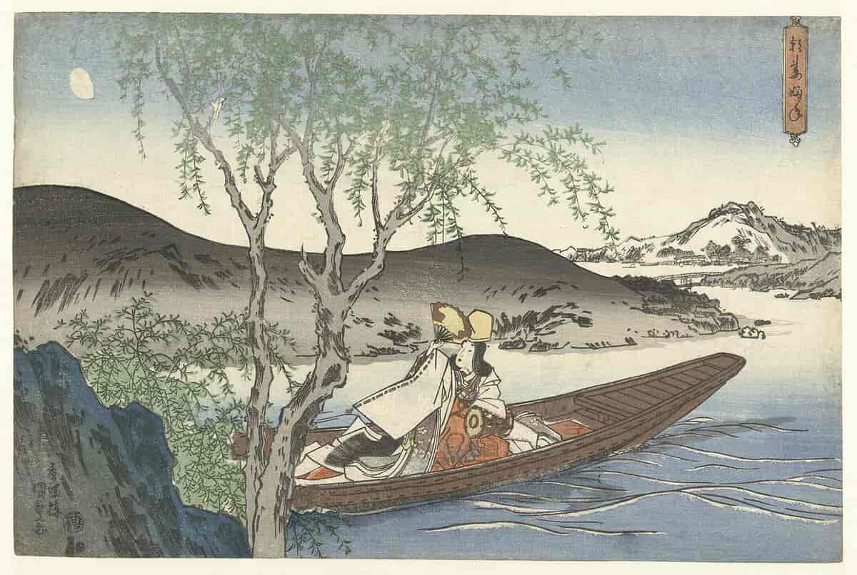 Kvinde i båd