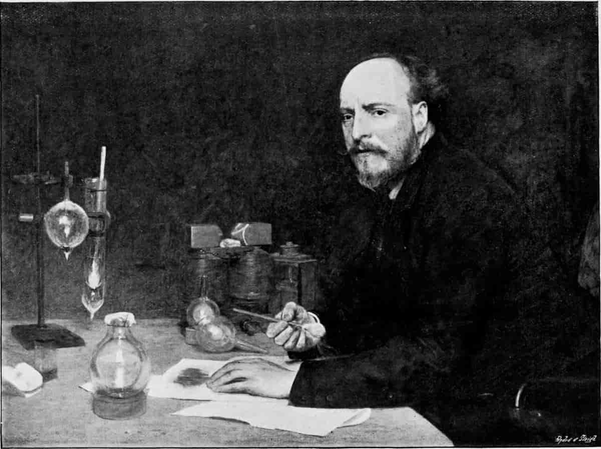 Portræt af James Dewar, 1895.