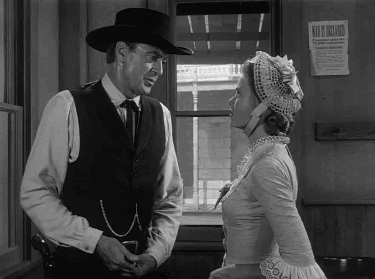 Gary Cooper og Grace Kelly i 'High Noon' (1952)