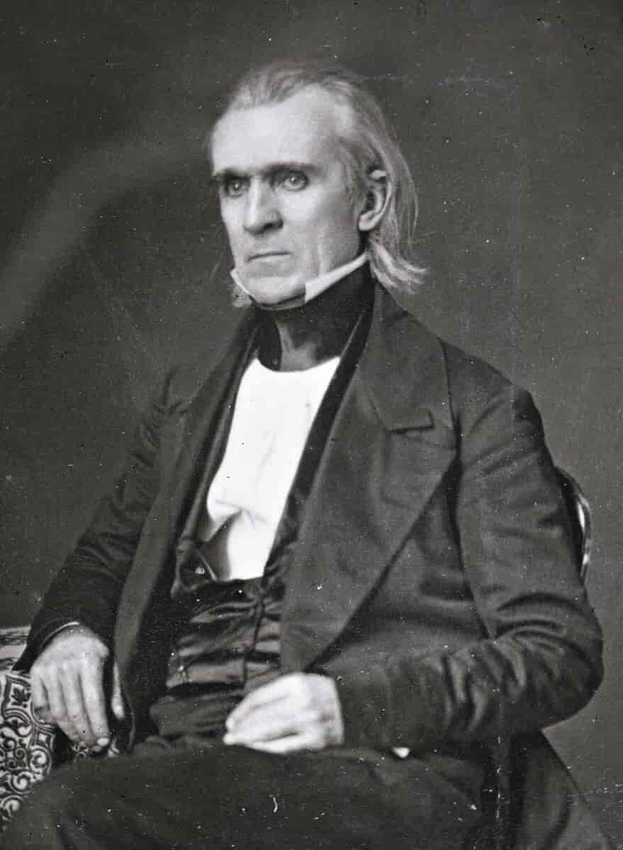 James Knox Polk i 1849
