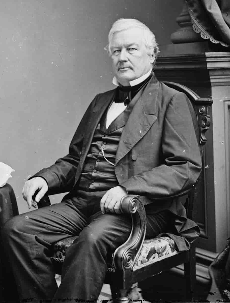 Millard Fillmore mellem 1855 og 1865.