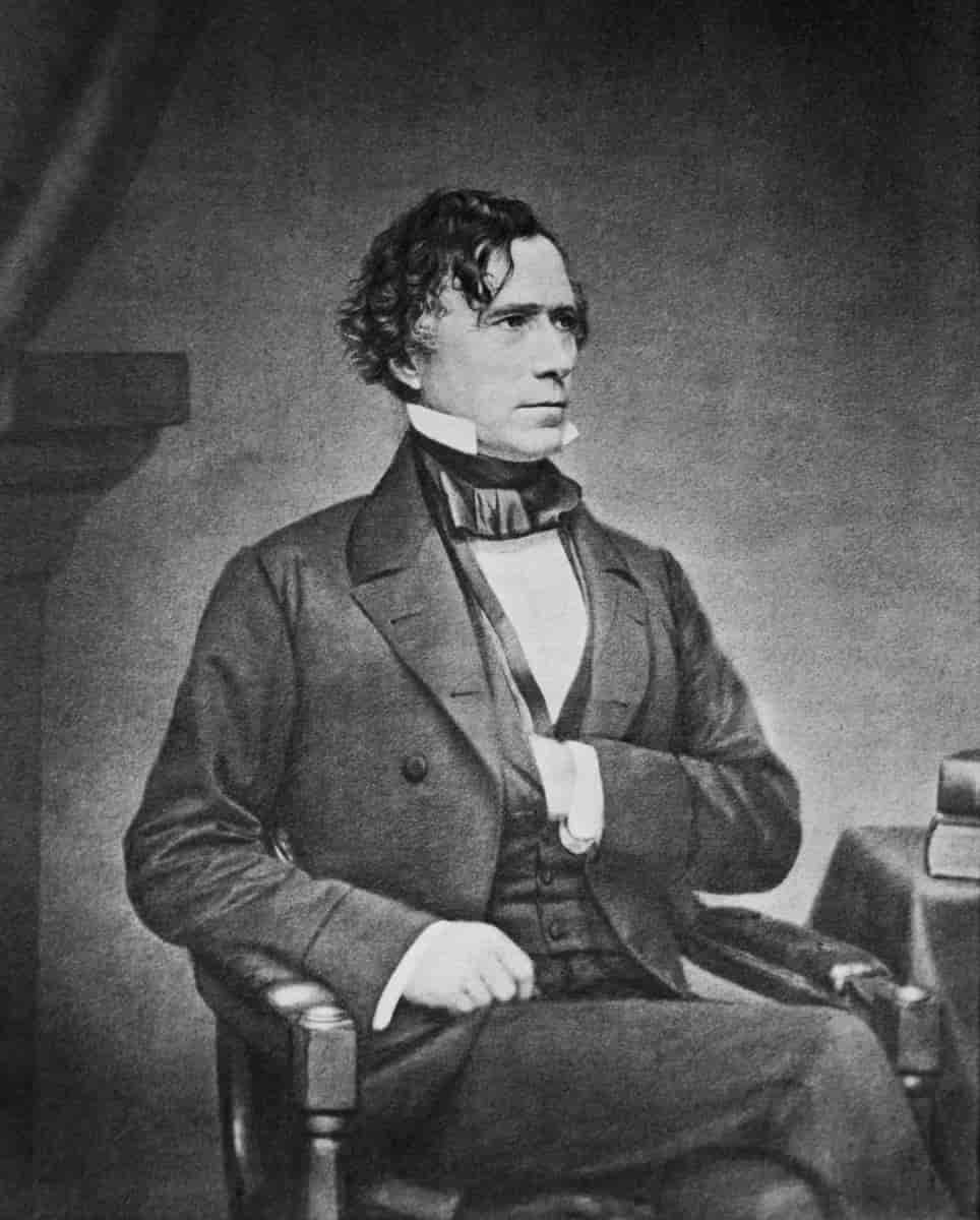 Franklin Pierce mellem 1855 og 1865